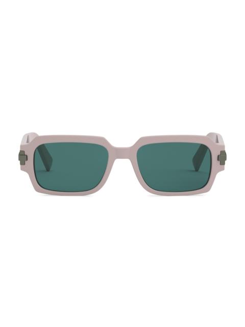 Dior Men's DiorBlackSuit XL S1I 54MM Square Sunglasses - Pinkgreen