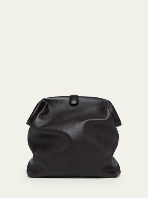Bottega Veneta Lauren 1980 Leather Clutch Pouch Bag