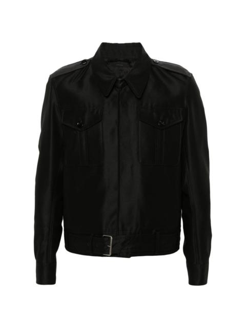 TOM FORD button-up military jacket