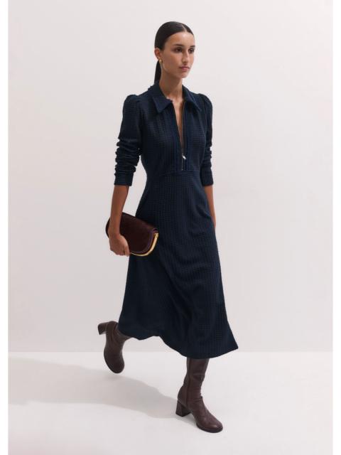 ME+EM Fit + Flare Midi Dress