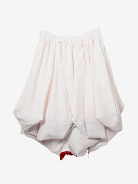 Comme Des Garçons ruffled midi skirt