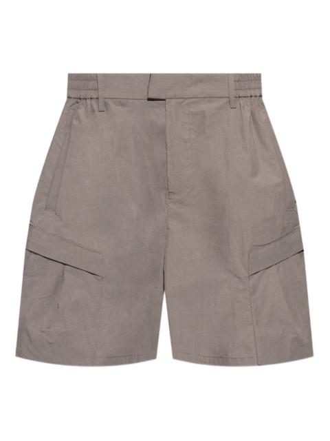 REPRESENT concealed-fastening shorts