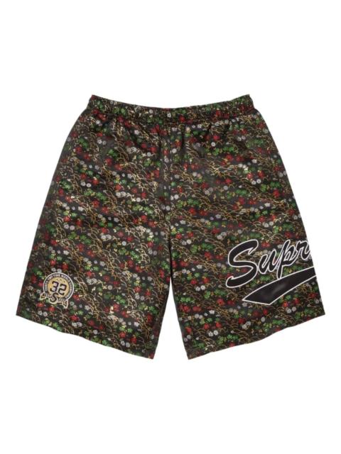 Supreme Supreme SS26 Floral Jacquard Short 'Black' SUP-SS26-142-BLK