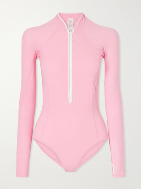Hunza G Tyra Two-tone Swimsuit