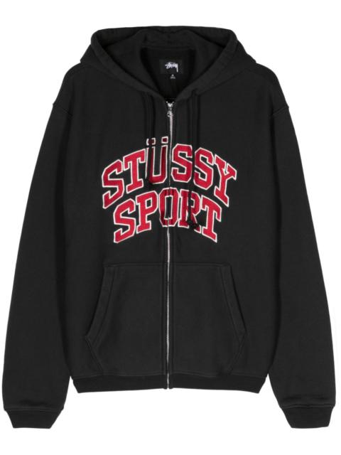 Stussy sport cotton blend hoodie