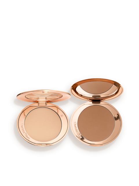Charlotte Tilbury AIRBRUSH FLAWLESS PERFECT & BRONZE DUO FACE KIT