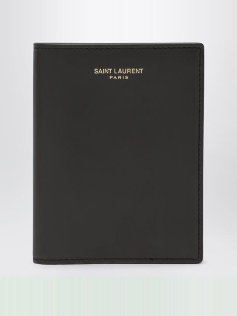 SAINT LAURENT Bicolor Smooth Calfskin Card Holder