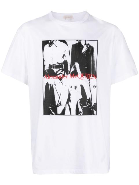 photograph-print cotton T-shirt