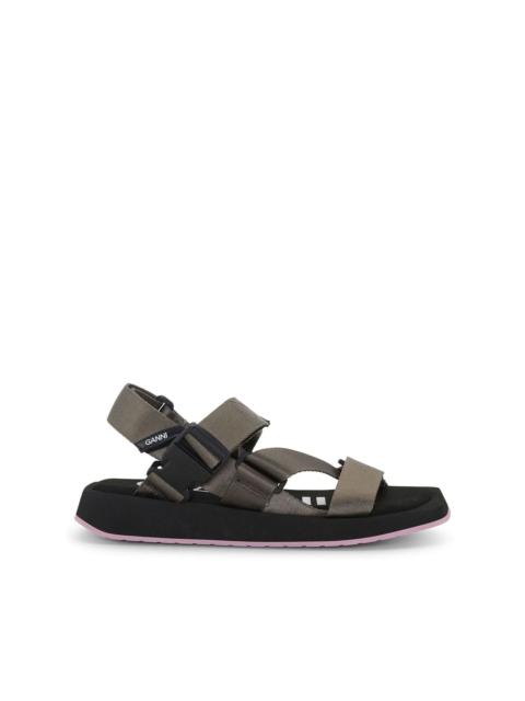 GANNI multi-strap sandals