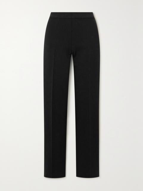 HIGH SPORT Jules Stretch-cotton Straight-leg Pants