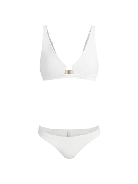 Zimmermann Women's Coco Wire-Front Bikini - Ivory