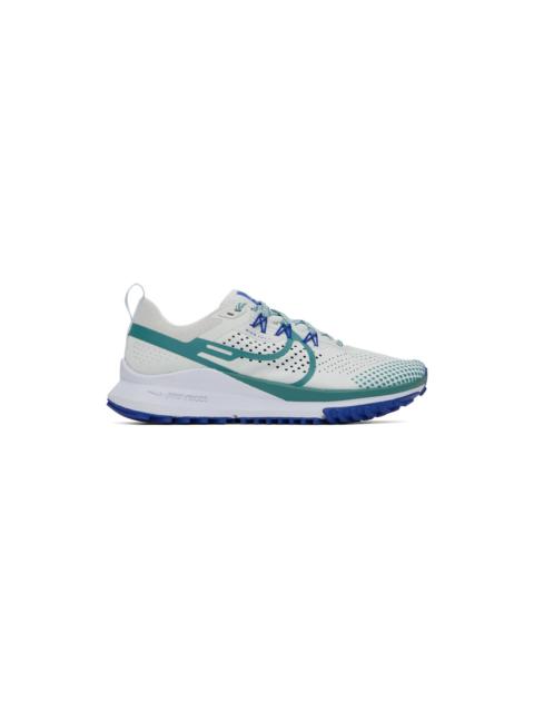 Nike Green & Blue Pegasus Trail 4 Sneakers