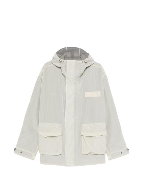 OAKLEY reversible pocketed hooded jacket