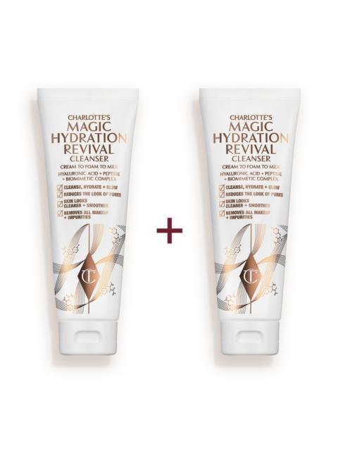 Charlotte Tilbury CHARLOTTE’S MAGIC HYDRATION REVIVAL CLEANSER DUO Limited Time Offer