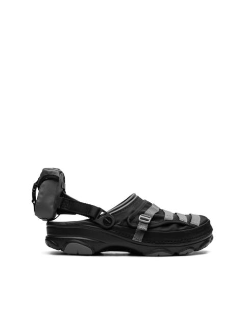 crocs x BEAMS Classic All-Terrain Military "Black/Black" clogs
