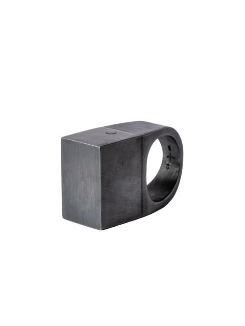 Parts of Four Geo sterling-silver ring
