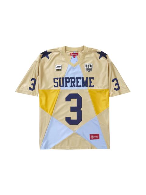 Supreme Star Football Jersey Gold