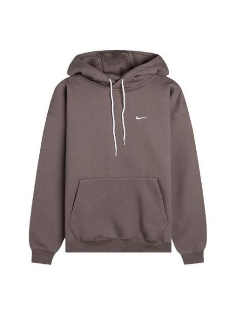 Nike Lab Premium Hoody Embroidery Logo Grey CV0552-040