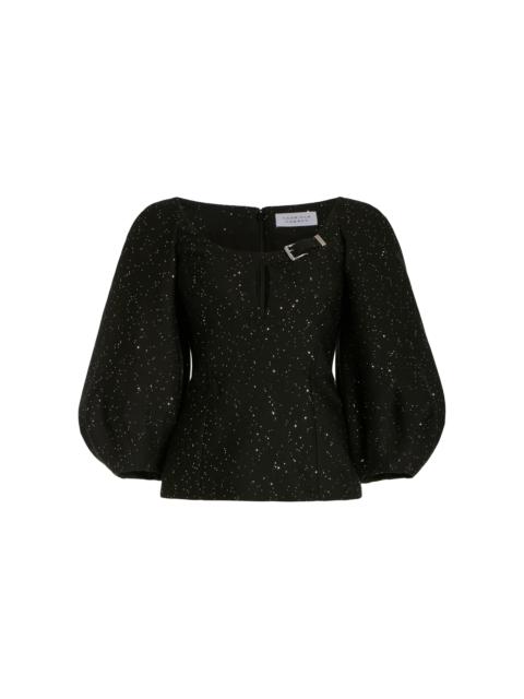 Siro Sequin Top in Wool