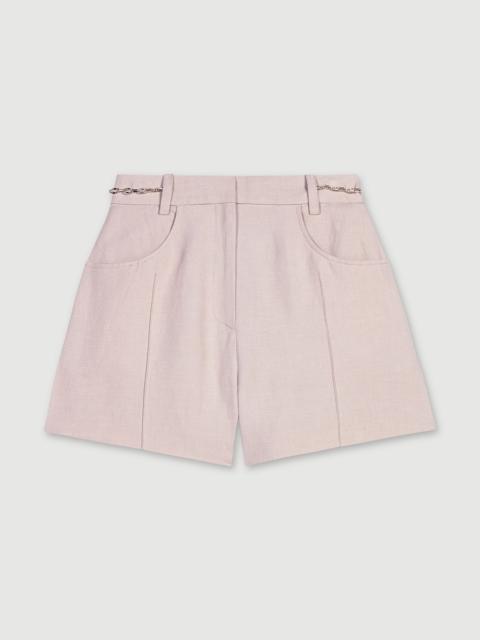 Linen shorts