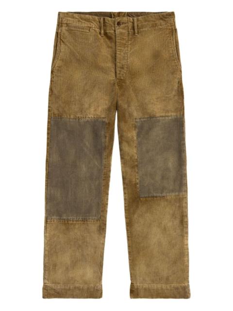 RRL by Ralph Lauren patched utility trousers