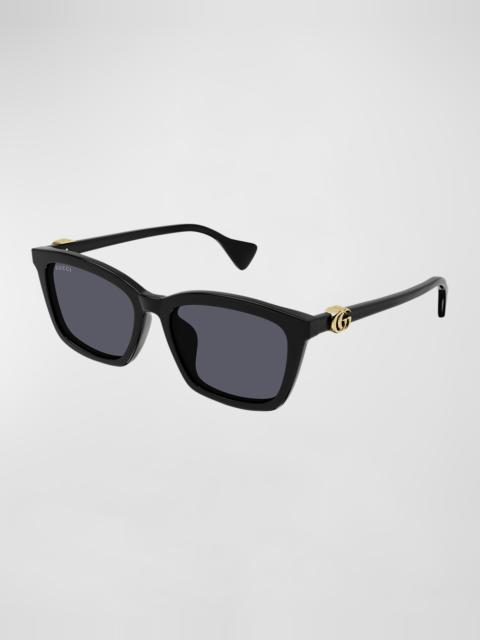 GG Acetate Rectangle Sunglasses