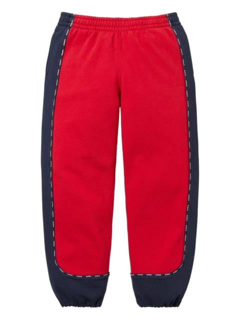 Supreme elastic-waistband track pants