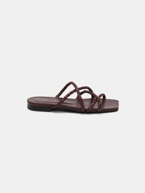 WOVEN ELEGANCE Cord sandal