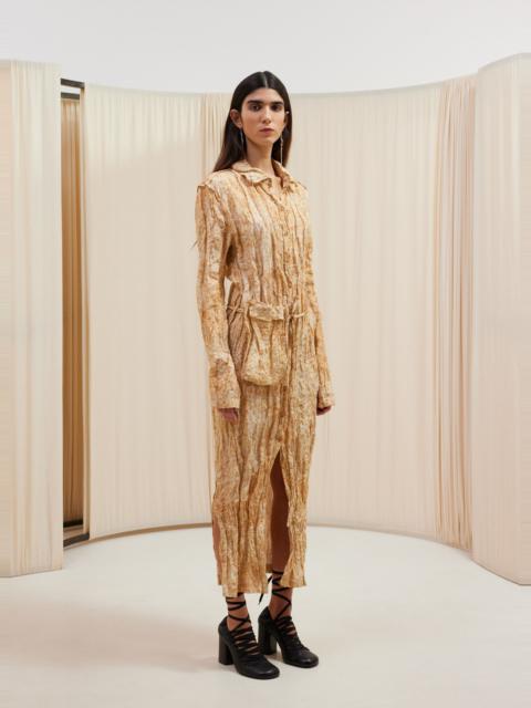 Lemaire CRINKLED LONG SHIRT DRESS