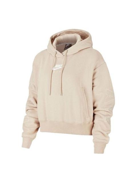 Nike (WMNS) Nike Air Fleece Hoodie 'Pink' CJ3083-287