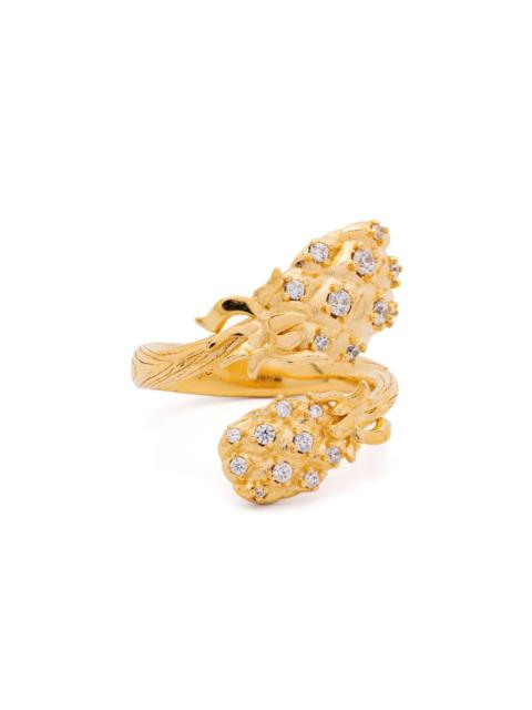 maje double-pineapple ring