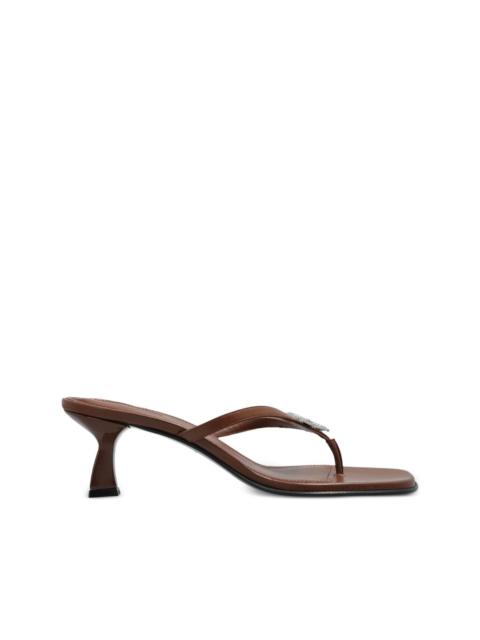 NODALETO leather sandals