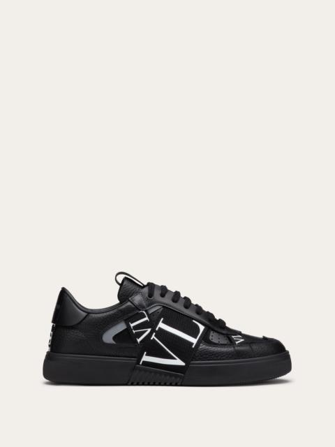 LOW-TOP CALFSKIN VL7N SNEAKER WITH BANDS