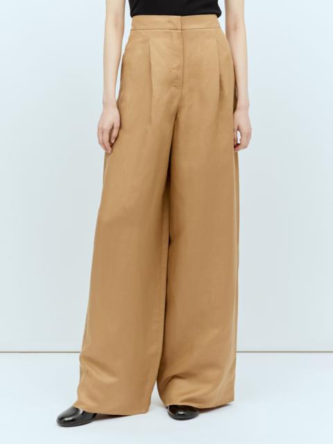 Linen-And-Silk Pants