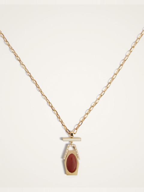 La DoubleJ Embellished Portal Necklace