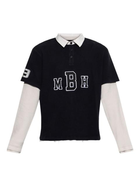 MISBHV logo-embroidered polo shirt