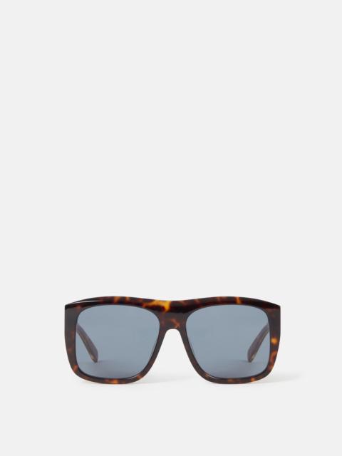Stella McCartney Straight-Edge Square Sunglasses
