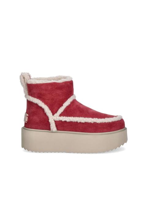 INUIKII x Coccinelle classic low shearling boots