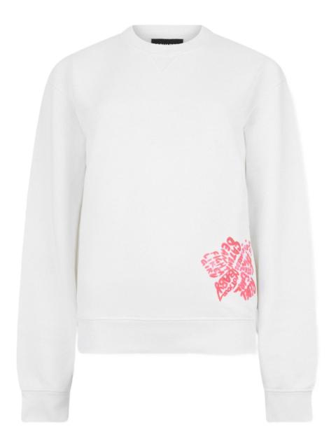 DSQUARED2 hibiscus crewneck knitwear