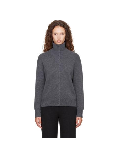 LISA YANG Gray Denie Cardigan