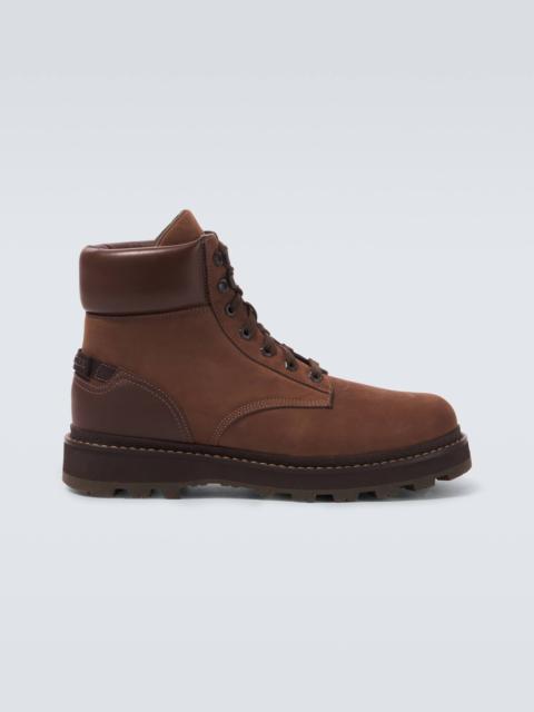 Moncler Peka leather hiking boots