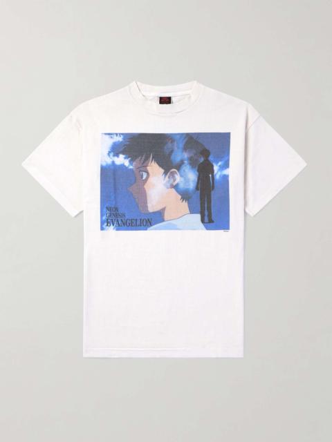 SAINT M×××××× + Evangelion Printed Cotton-Jersey T-Shirt