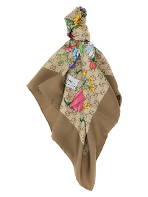 GUCCI Carré Gg And 'Gucci Flora'