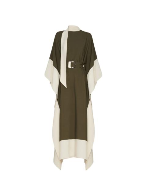 Adda belted kaftan dress