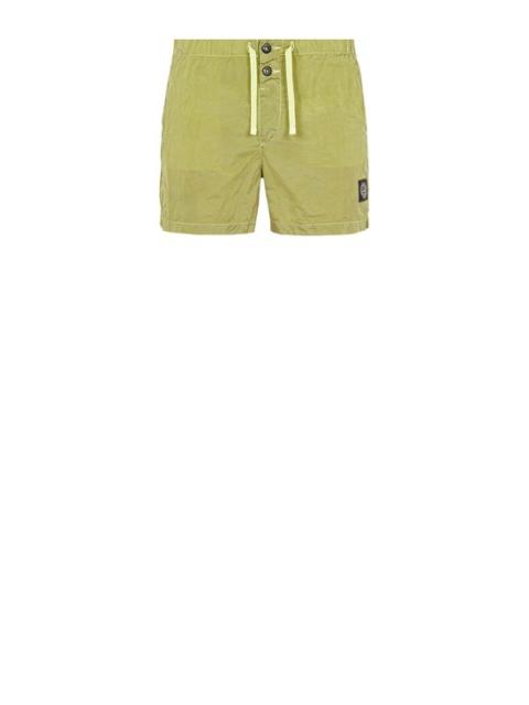 Stone Island B0643 NYLON METAL IN ECONYL® REGENERATED NYLON LEMON