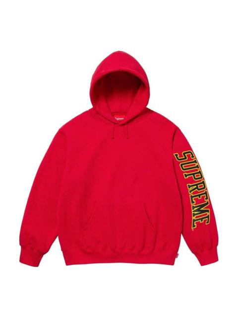 Supreme Sleeve Arc Hooded Sweatshirt 'Red Yellow Black' SUP-FW23-063