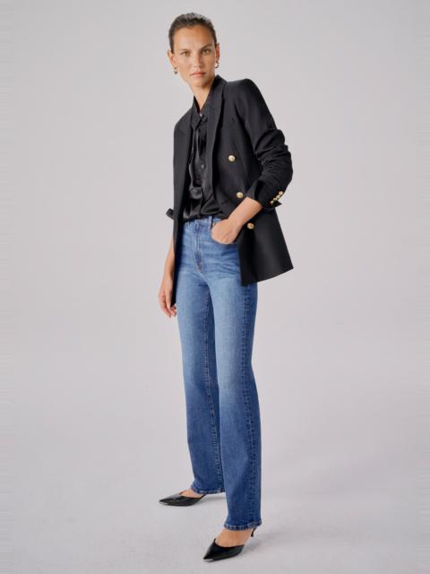 DEREK LAM 10 CROSBY FRANKIE HIGH RISE STRAIGHT JEANS