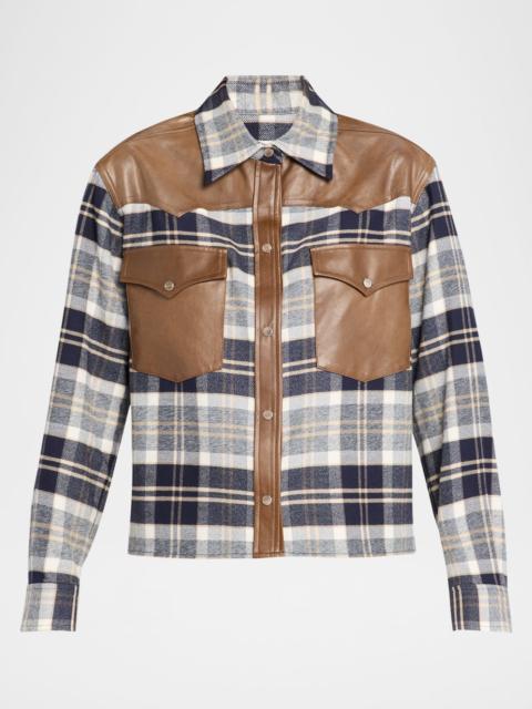 TWP Waylon Plaid Flannel Shirt
