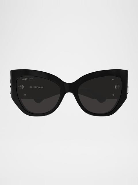 BALENCIAGA BB 로고 나비 선글라스