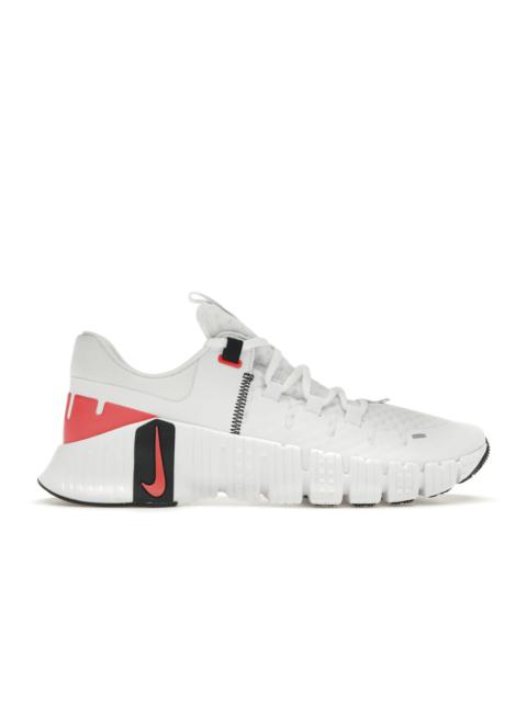 Nike Free Metcon 5 White Bright Crimson